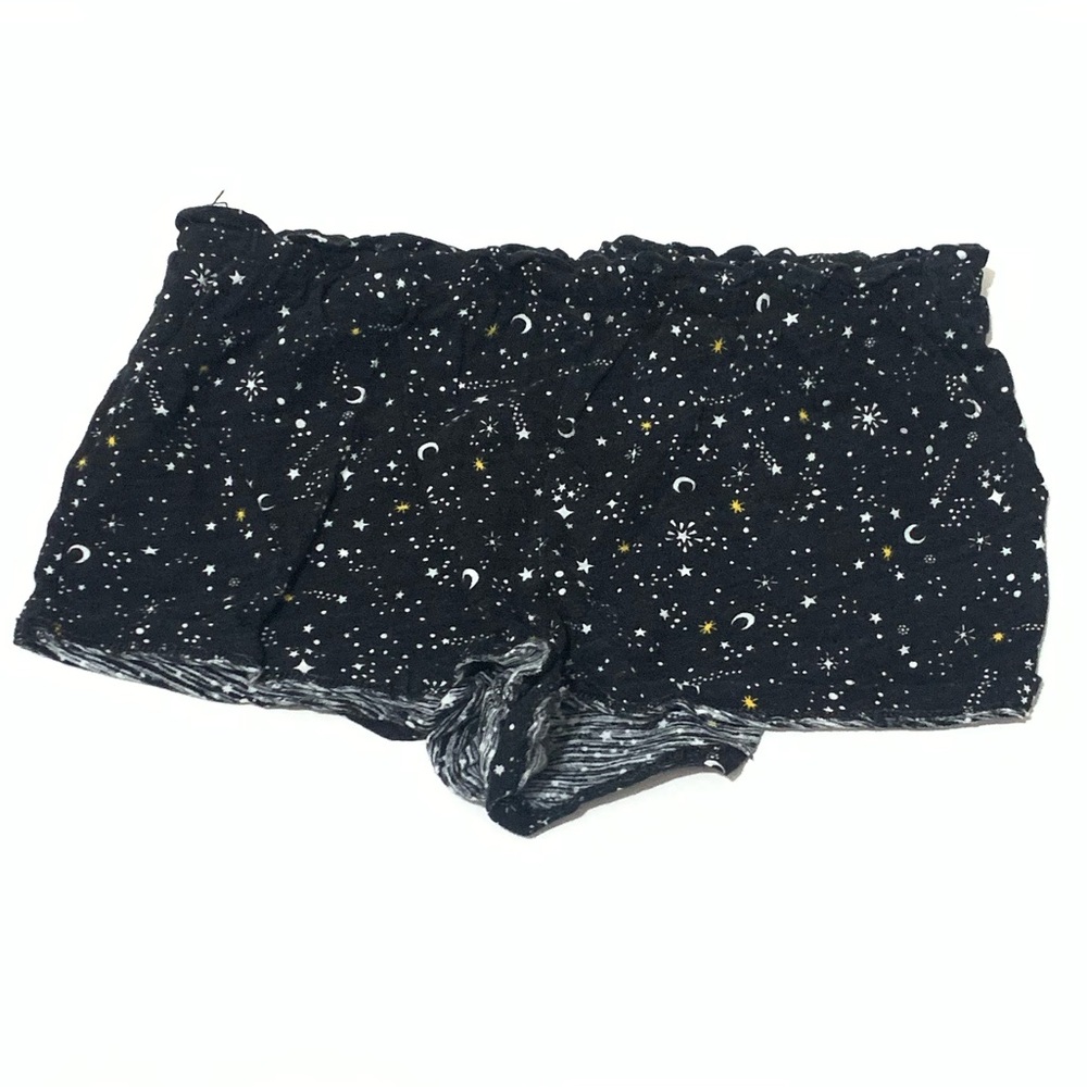 Black Starry Night Shorts size Small